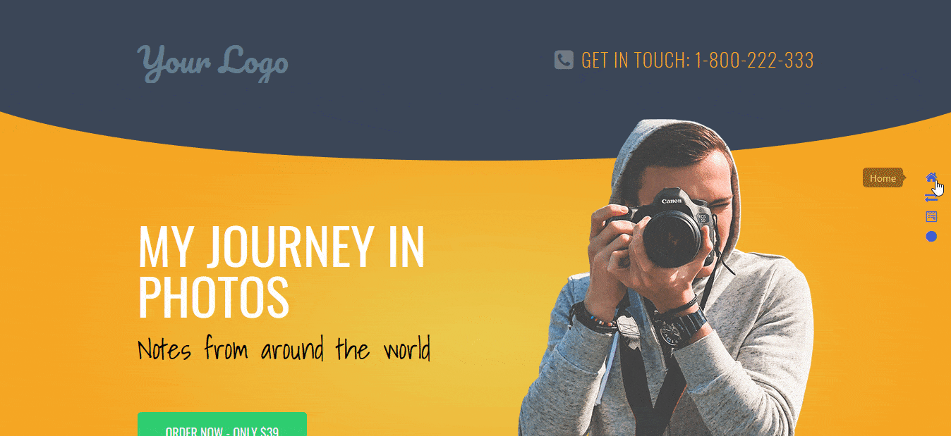 How To Design a Professional Photography site Without Any Coding