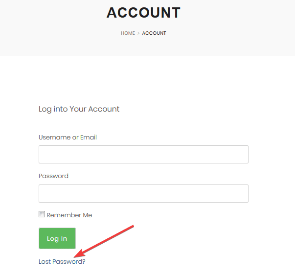 How to Retrieve Lost Password WPDeveloper